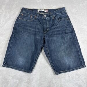 Levi's 514 Men's Slim Straight Denim Jean Shorts Size 31 Dark Wash Casual Wear